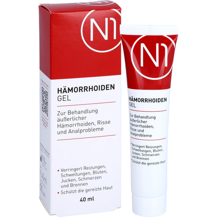 N1 HÄMORRHOIDEN GEL, 40 ml GEL