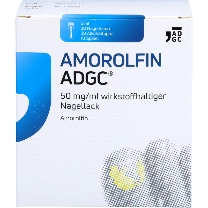 AMOROLFIN ADGC 50 mg/ml wirkstoffhaltiger Nagellack, 5 ml NAW