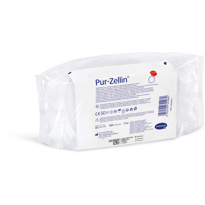 Pur-Zellin keimreduziert 4x5cm Rolle, 500 St TUP