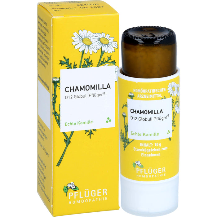 Chamomilla D12 Globuli Pflüger Dosierspender, 10 g GLO