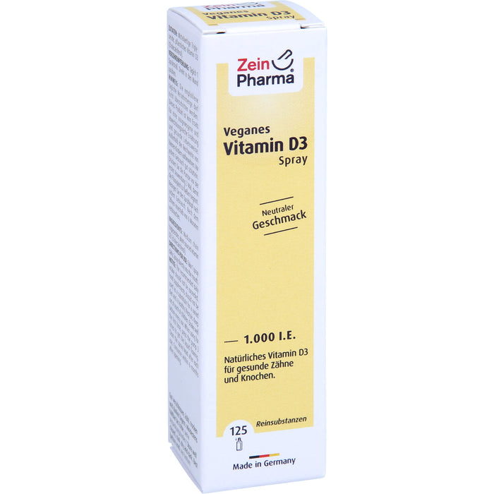 Veganes Vitamin D3 Spray 1000IE, 12.5 ml SPR