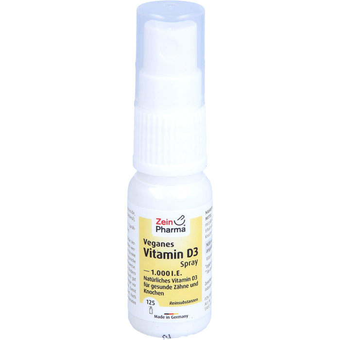 Veganes Vitamin D3 Spray 1000IE, 12.5 ml SPR