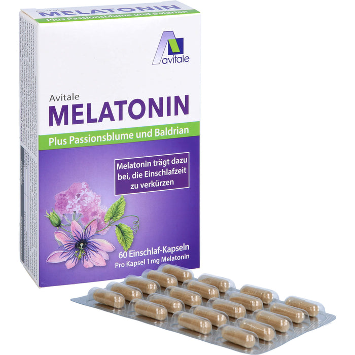 Melatonin+passionsbl+baldr, 60 St KAP