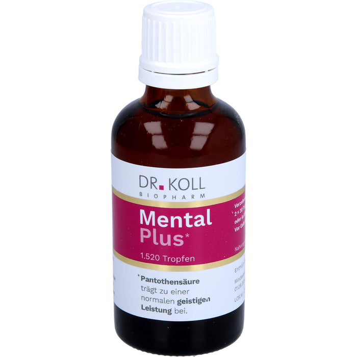 Mental Plus Dr.Koll Gemmo Komplex Pantothensäure, 50 ml TRO