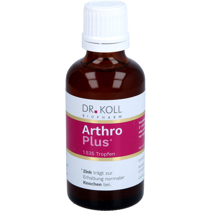 Arthro Plus Dr.Koll Gemmo Komplex Weinrebe Zink, 50 ml TRO