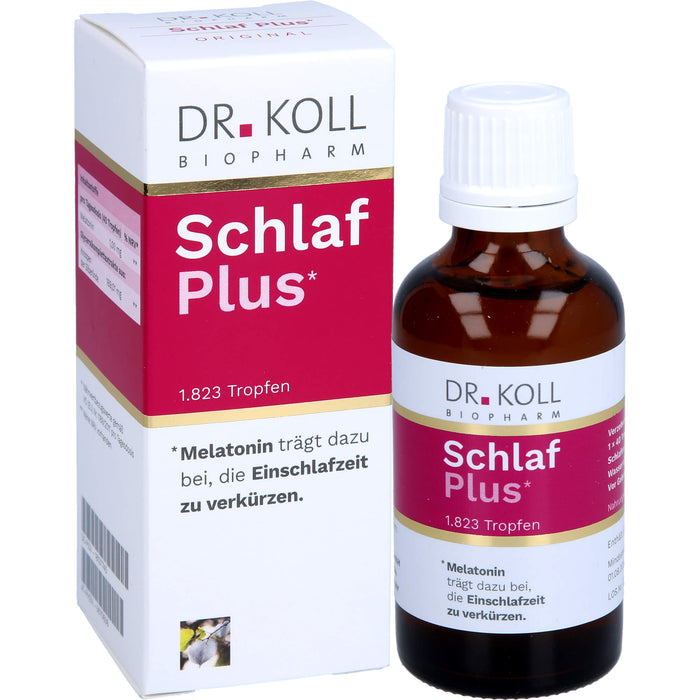 Schlaf Plus Dr.Koll Gemmo Silberlinde Melatonin, 50 ml TRO