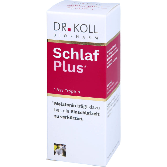 Schlaf Plus Dr.Koll Gemmo Silberlinde Melatonin, 50 ml TRO