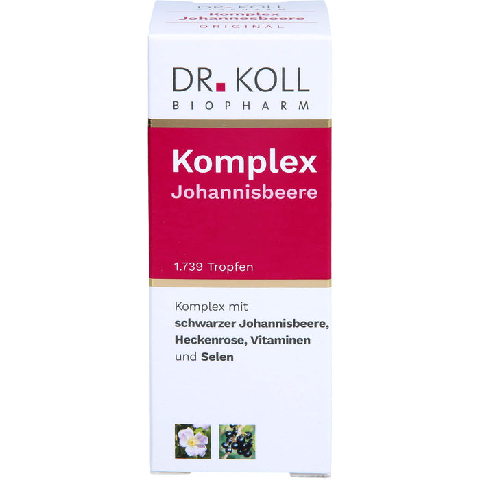 DR. KOLL Komplex Johannisbeere Tropfen, 50 ml Lösung