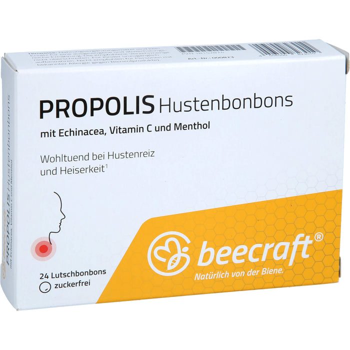 beecraft Propolis Husten-Bonbons, 24 St BON