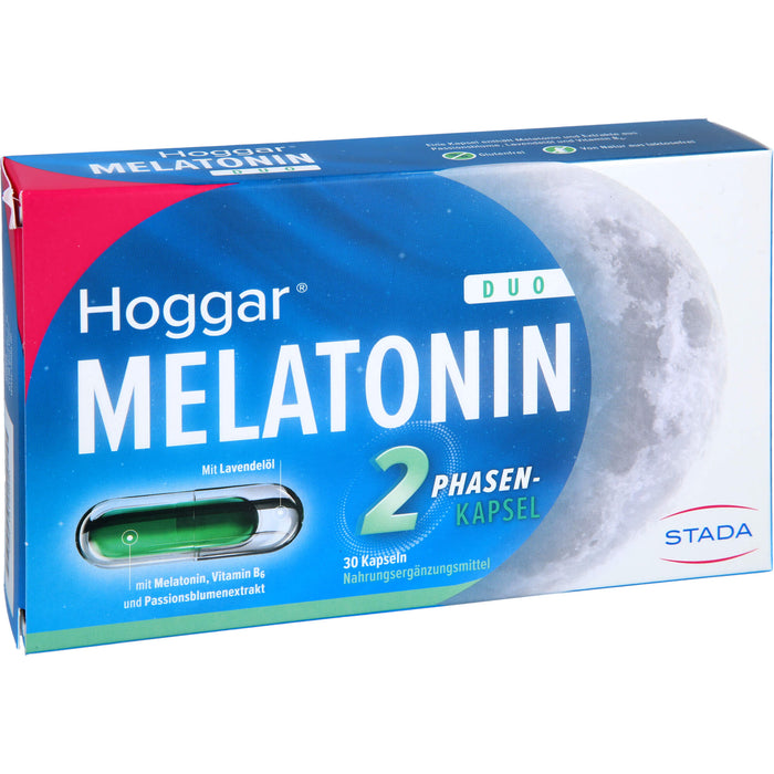 Hoggar Melatonin DUO Einschlaf-Kapseln, 30 St KAP