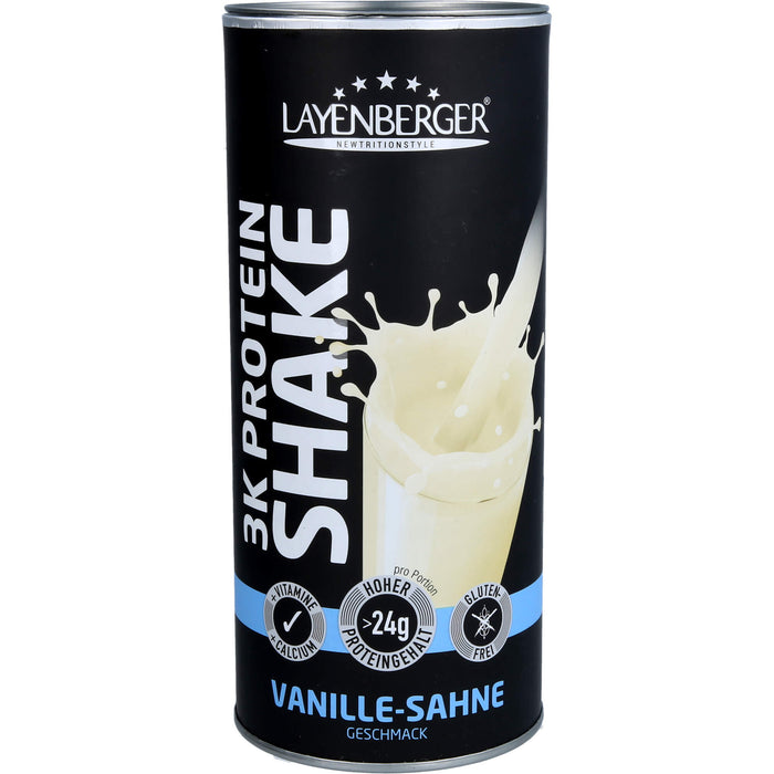 Layenberger 3K Protein Shake Vanille-Sahne, 360 g PUL