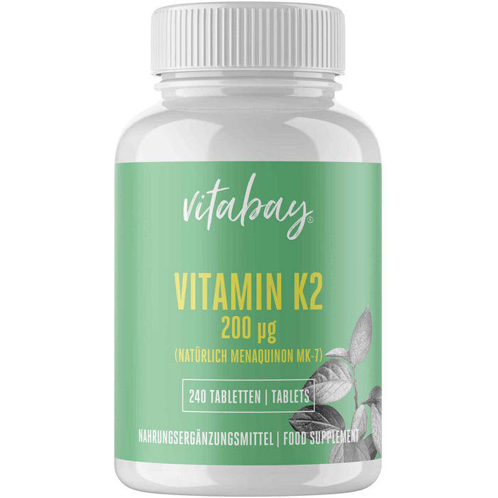 Vitamin K2 200 Mcg Mk7 Sel, 240 St TAB