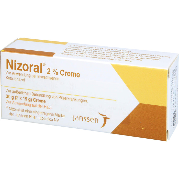 Nizoral 2% kohlpharma Creme bei Pilzerkrankungen, 30 g Crème