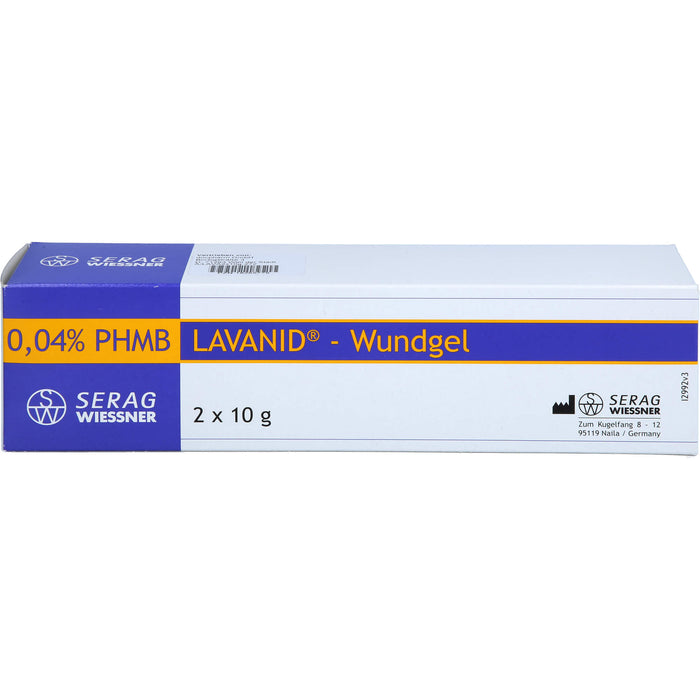 LAVANID Wundgel, 2X10 g GEL