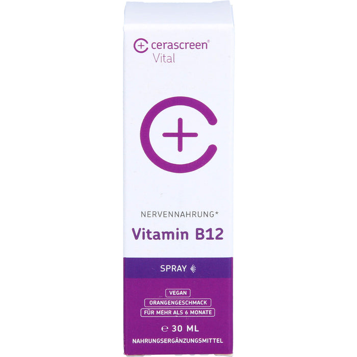 cerascreen Vitamin B12 hochdosiert vegan Spray, 30 ml SPR