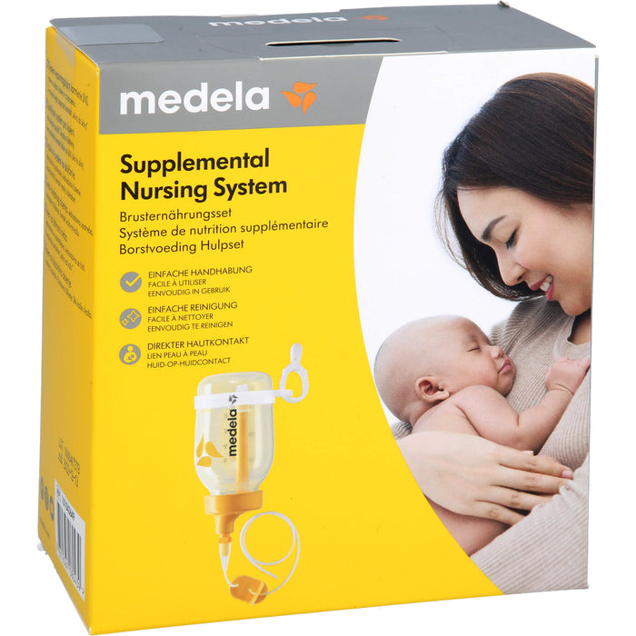 Medela Brusternährungsset zur Unterstützung beim Stillen, 1 St. Set