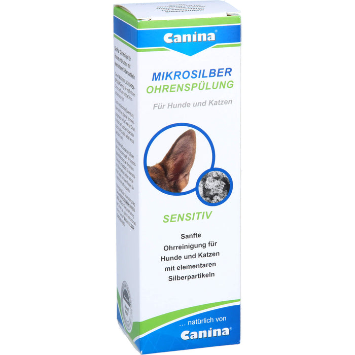 Mikrosilber Ohrenspülung vet, 100 ml FLU