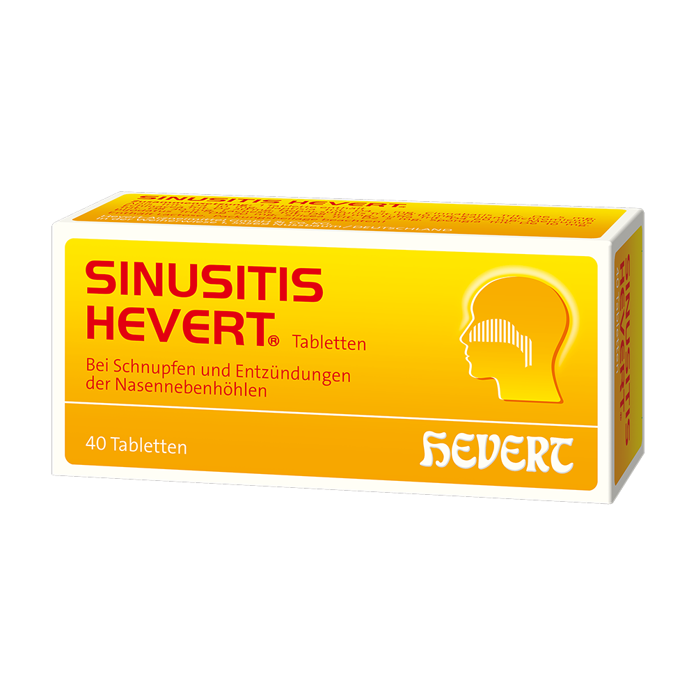 Sinusitis Hevert, 40 St. Tabletten Hevert-Testen