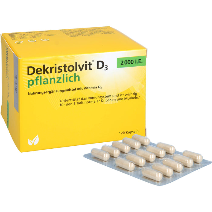 Dekristolvit D3 2000ie Pfl, 120 St KAP