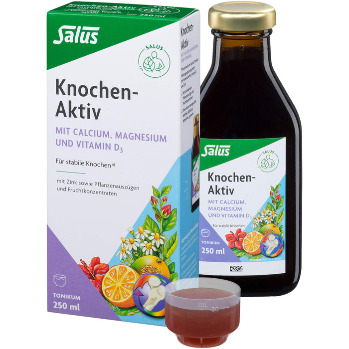 Salus Knochen-Aktiv Calcium+ Magnesium Tonikum, 250 ml Solution