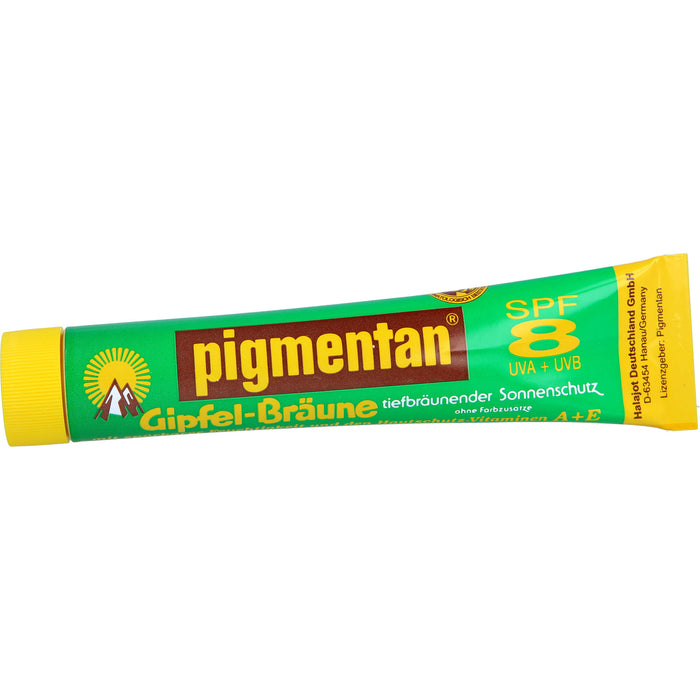 pigmentan Gipfel-Bräune SPF 8 Sonnenschutzcreme, 50 ml Crème