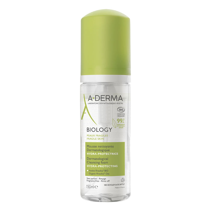 A-DERMA BIOLOGY Reinigungsschaum, 150 ml Schaum