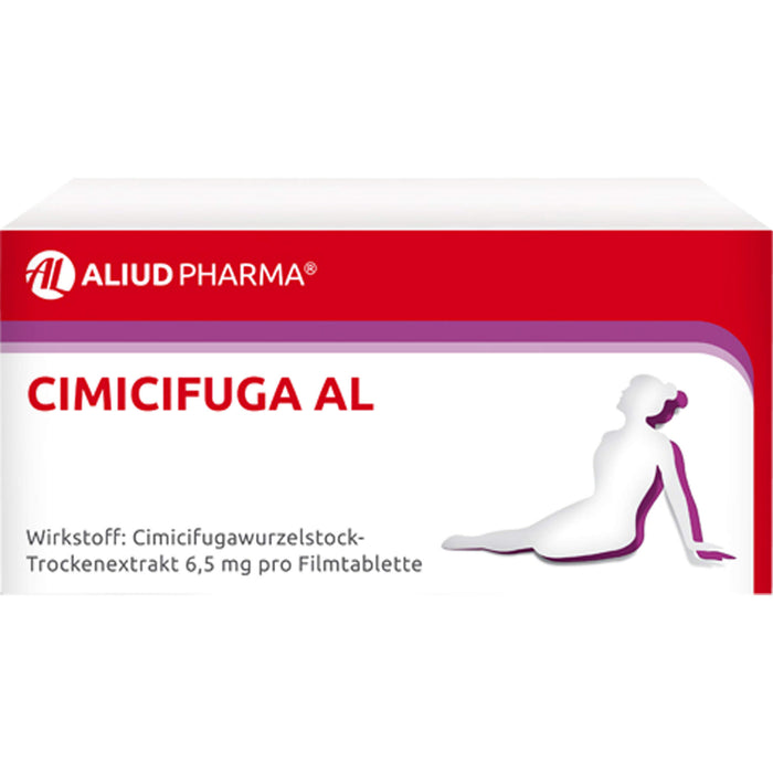 CIMICIFUGA AL Filmtabletten bei Wechseljahresbeschwerden, 60 St. Tabletten