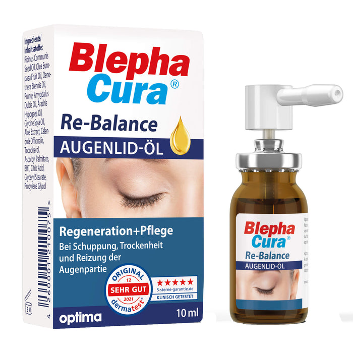 BlephaCura Re-Balance Augenlid-Öl (ohne Konservierungsmittel), 10 ml SPR