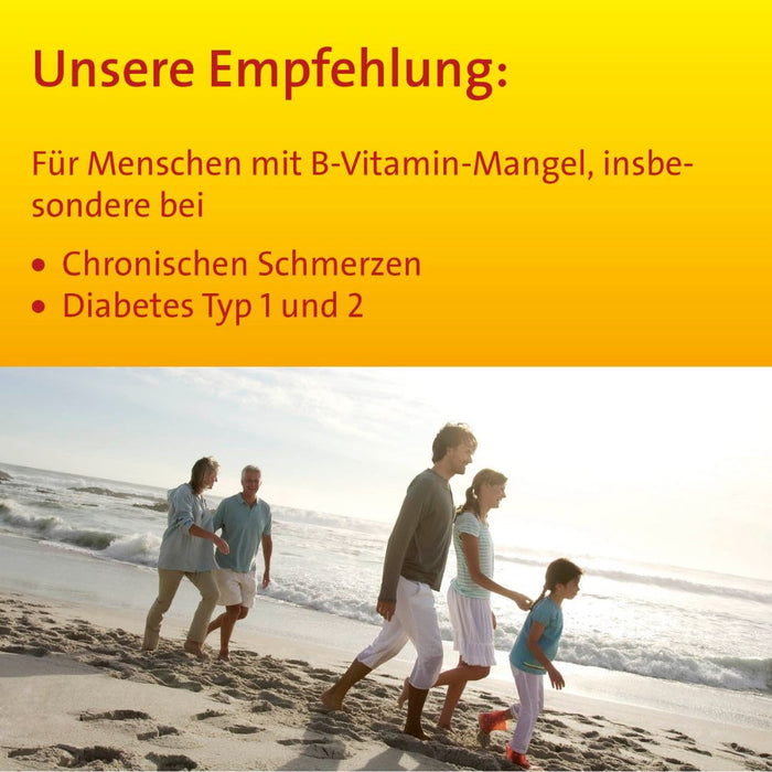 Vitamin B Komplex forte Hevert zur Therapie nachgewiesener Mangelzustände der Vitamine B1, B6 und B12, 100 St. Tabletten