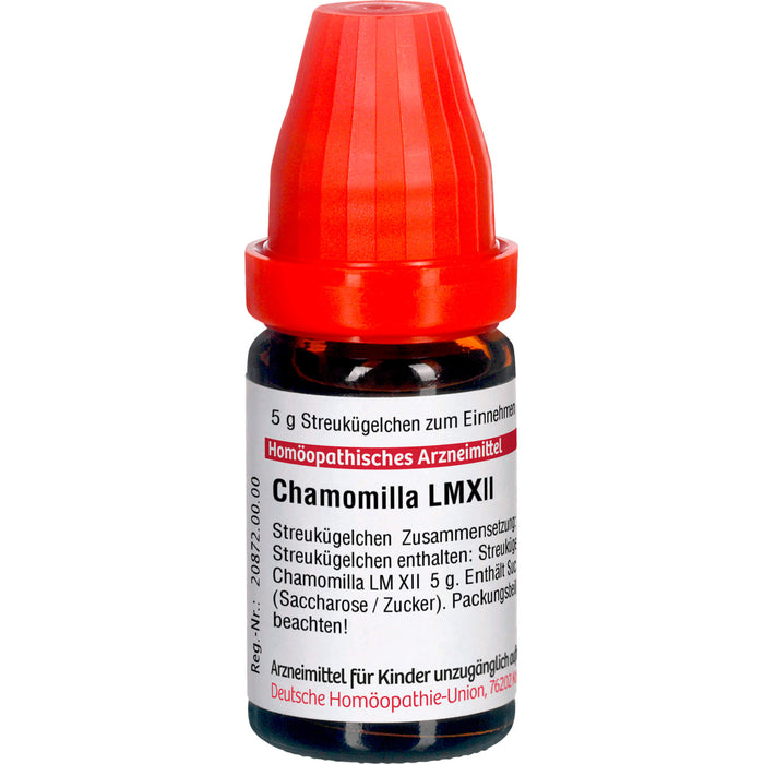 DHU Chamomilla LM XII Streukügelchen, 5 g Globules