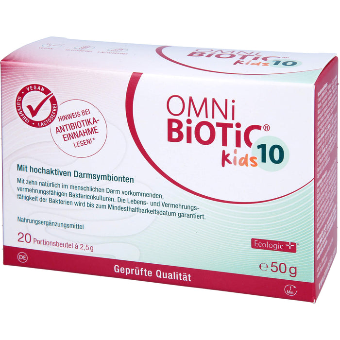 OMNI BIOTIC 10 Kids 2,5g, 20 St PUL