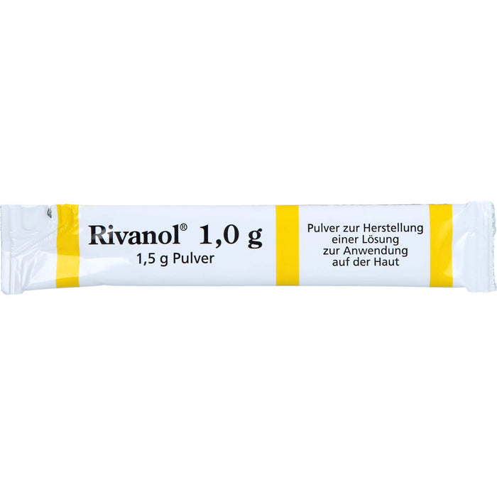 Rivanol 1,0 g Pulver Antiseptikum, 20 pc Sachets