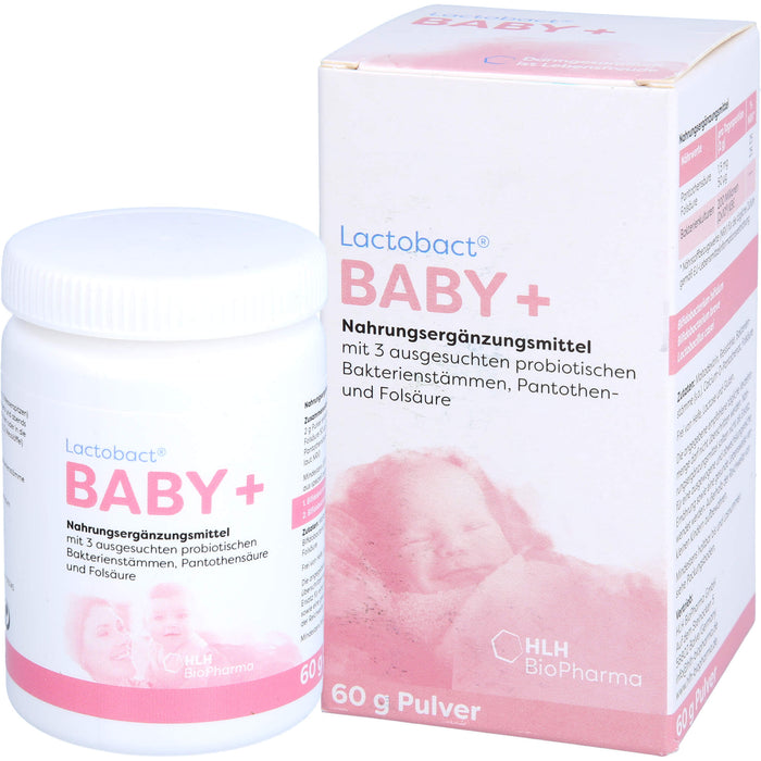 Lactobact Baby Pulver Darmaufbau ab dem Tag der Geburt, 60 g Powder