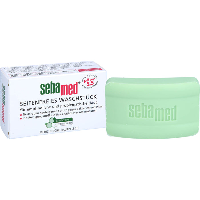 sebamed Seifenfreies Waschstück, 100 g Körperpflege