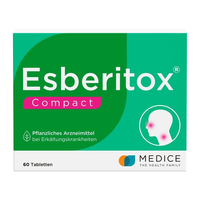 Esberitox Compact Tabletten bei Erkältungskrankheiten, 60 St. Tabletten