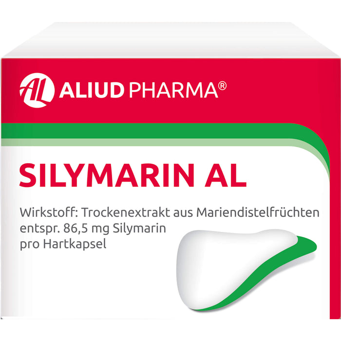 Silymarin AL Hartkapseln bei Lebererkrankungen, 30 pcs. Capsules