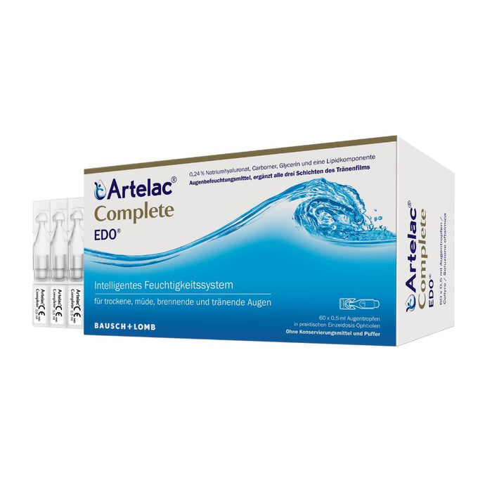 Artelac Complete Augentropfen EDO, 60 pcs. Single-dose pipettes