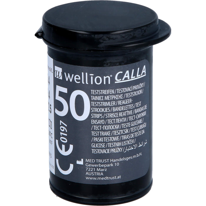 Wellion calla Teststreifen, 50 pc Bandelettes réactives