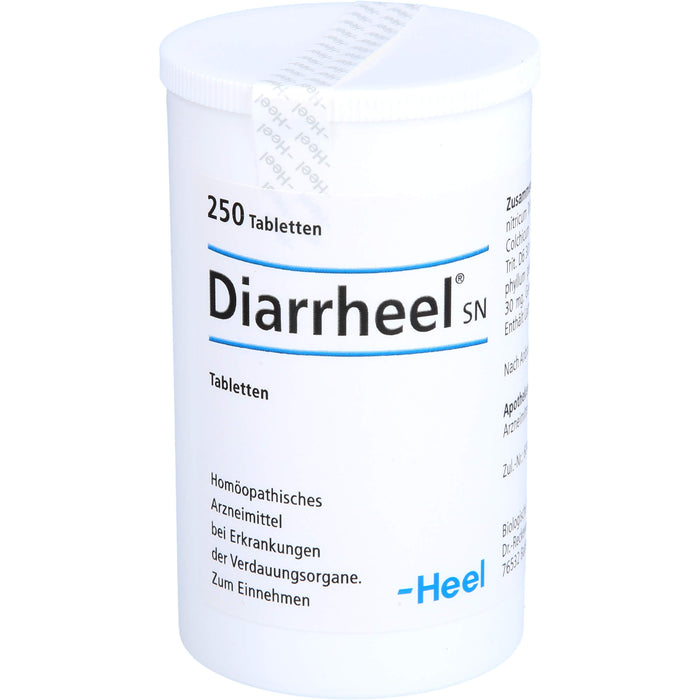 Diarrheel SN Tabletten bei Erkrankungen der Verdauungsorgane, 250 pcs. Tablets