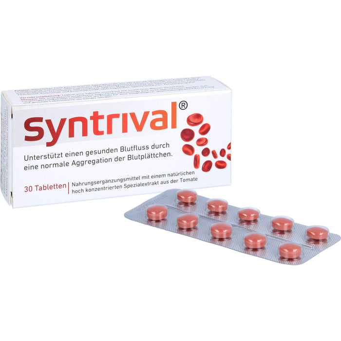 Syntrival unterstützt einen gesunden Blutfluss Tabletten, 30 pcs. Tablets