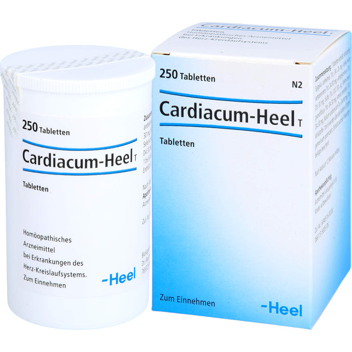 Cardiacum Heel T Tabl., 250 St. Tabletten