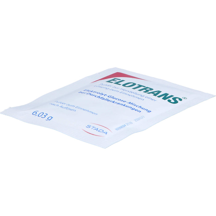 ELOTRANS Elektrolyt-Glucose-Mischung bei Durchfallerkrankungen, 10 pcs. Sachets