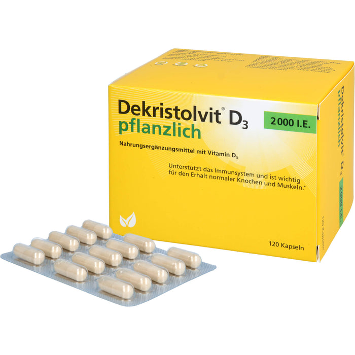 Dekristolvit D3 2000ie Pfl, 120 St KAP