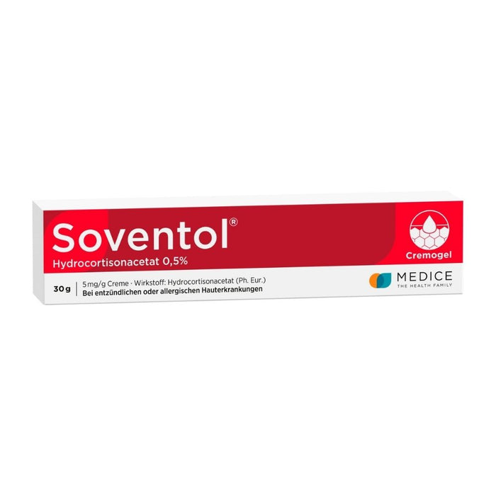 Soventol Hydrocortacetat 0,5 % Creme, 30 g Crème