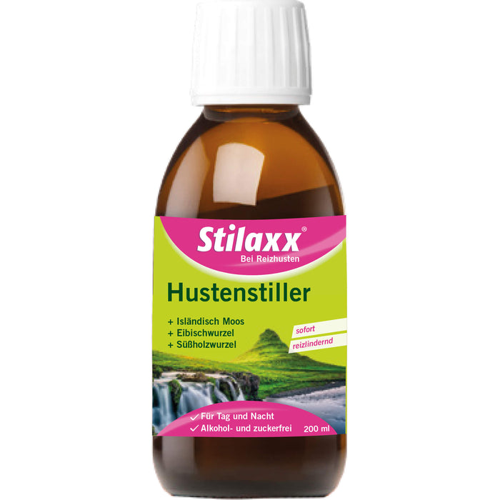 Stilaxx Hustenstiller Isländisch Moos Erwachsene, 200 ml Lösung