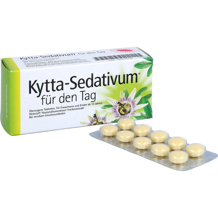 Kytta-Sedativum für den Tag überzogene Tabletten, 30 pcs. Tablets