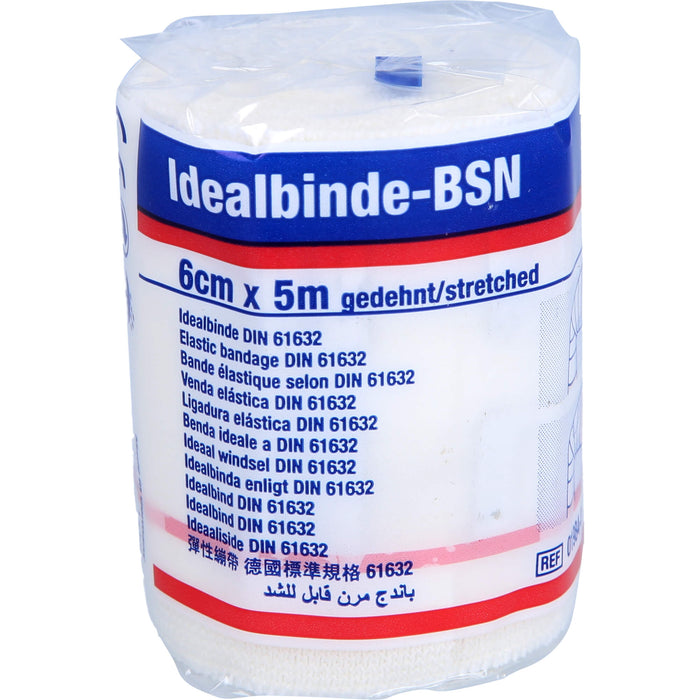 Beiersdorf bmp-Idealbinde 6 cm x 5 m gedehnt, 1 pcs. Bandage