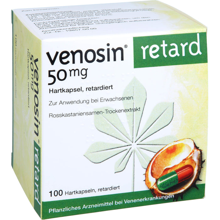 Venosin Orifarm retard Hartkapseln gegen Schmerzen, Schwellungen und Schweregefühl in den Beinen, 100 pc Capsules