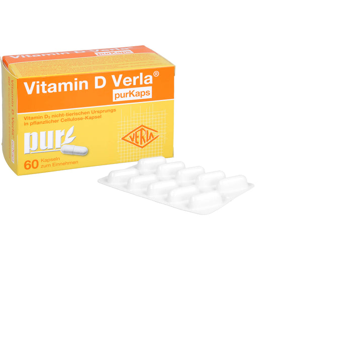 Vitamin D Verla purKaps Kapseln zum Einnehmen, 60 pc Capsules