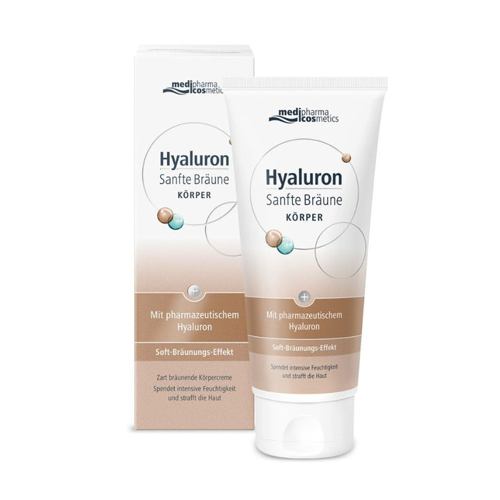 medipharma cosmetics Hyualuron Sanfte Bräune Körpercreme, 200 ml Cream